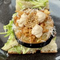 Panini eggplantt  at Rogovilka in Ljubljana