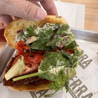 Eggplant Schnitzel   at Terra Craft Sandwiches in Melbourne