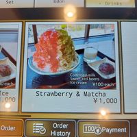 Kakigori at Saga-Tofu Ine North Branch - 嵯峨とうふ 稲 北店 in Kyoto