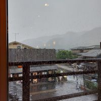 Mountain view at Saga-Tofu Ine North Branch - 嵯峨とうふ 稲 北店 in Kyoto
