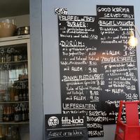 Daily offers on blackboard.  at Die Zauberei in Bregenz