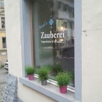 outside at Die Zauberei in Bregenz