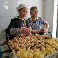 charcoal grill at Wenjun in Jianshui