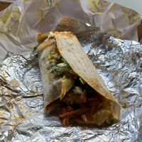   at Pancho's Burritos in Manchester