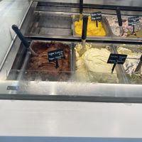 The vegan choice  at Authentico Ice Cream Shop in Chania
