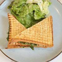 Tofu sandwich   at Bleu Bohème Cafè in Auroville