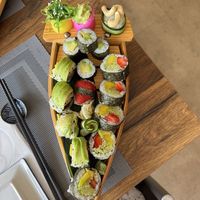 Vegan sushi   at Miss Sushi Japanese in Lisboa