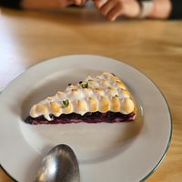 Blueberry cake  at Restaurant Waldrand in Bern