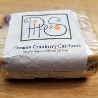 Creamy Cranberry Cascheese. at Pips in Ruthin