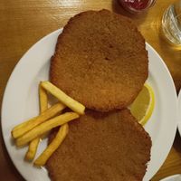 Vegan Schnitzel - Sides need to be ordered seperately at Weingut Feuerwehr Wagner in Vienna