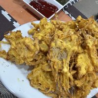 Crispy onions   at Pure Vegetarian Indian Restaurant Trang An in Ninh Binh