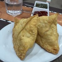 Samosas   at Pure Vegetarian Indian Restaurant Trang An in Ninh Binh