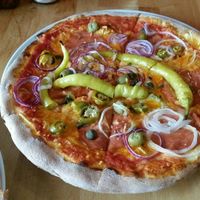 Diavolo vegan at Pizza Pinocchio in Vienna