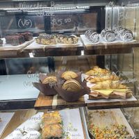 Cabinet food  at Fika Coffee in Christchurch