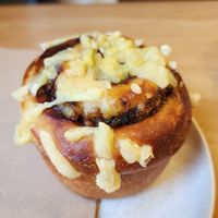 Cheese and Marmite Scroll at Fika Coffee in Christchurch