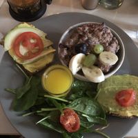 Light breakfast vegan   at Augustin in Vienna