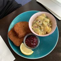 Seitan Schnitzel   at Augustin in Vienna