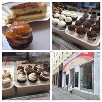 vegan cupcakes  at Easy-Going Bakery in Vienna