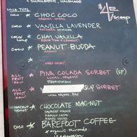 Menu from June, 2014 at Kapaa Creamery in Kapaa