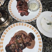 early bird lions mane steaks (butter and peppercorn)  at Vulture in San Diego