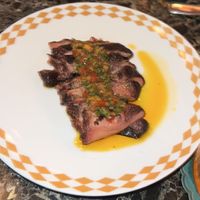 early bird chimichurri steak  at Vulture in San Diego