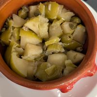 Caponata at Il Vizietto Bistrot alla Vucciria in Sicilia