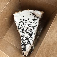 tahini chocolate cake to die forr  at VPL Coffee Counter  in Easthampton