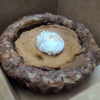 Pumpkin tart at Mother Earth Storehouse in Kingston