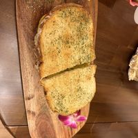 Boca Egg Sammy (Vegan egg, vegan cheese, vegan pesto) Delicious!  at The Modern Rose in St Augustine