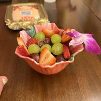 Fresh fruit cup  at The Modern Rose in St Augustine