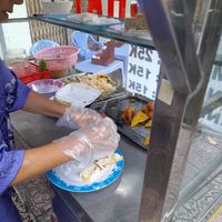 The stall at Quán chay Hoa Liên in Ho Chi Minh City