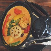 Red Thai Curry at Mango in Bangkok