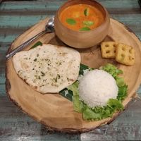 Lentil dhal with mango curry at Mango in Bangkok