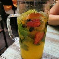 Fruits infused water at Mango in Bangkok