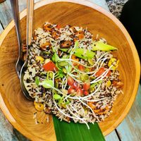 Quinoa salad at Mango in Bangkok