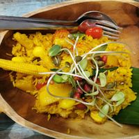 Pineapple fried rice at Mango in Bangkok