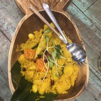 Pineapple fried rice   at Mango in Bangkok