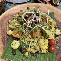 Pesto sauce Pasta  at Mango in Bangkok