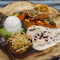 viele haben so eine Portion nicht geschafft, für mich aber gerade richtig at Mango in Bangkok