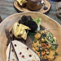 Coconut chicken curry  at Mango in Bangkok