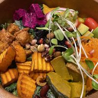 Buddha bowl   at Mango in Bangkok