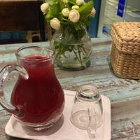 Raspberry lime kombucha   at Mango in Bangkok