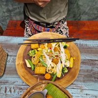 Pad thai at Mango in Bangkok