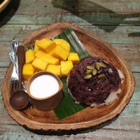 Mango sticky rice 😋 at Mango in Bangkok