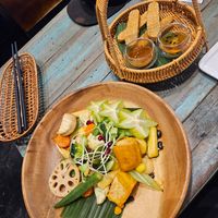 Vegan pad thai. at Mango in Bangkok