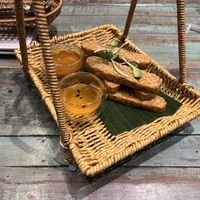 Fried tempeh  at Mango in Bangkok