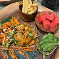 waffles  at Mango in Bangkok