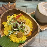   Pineapple fried rice  at Mango in Bangkok