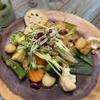 Vegan pad thai  at Mango in Bangkok