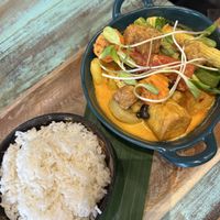 One of the best curries I’ve had!  at Mango in Bangkok